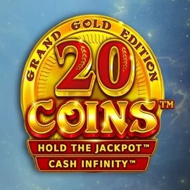20 Coins Grand Gold Edition casino game by Wazdan – featured logo at VooDoo Casino