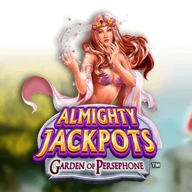 Almighty Jackpots: Garden of Persephone logo by Novomatic VooDoo Casino