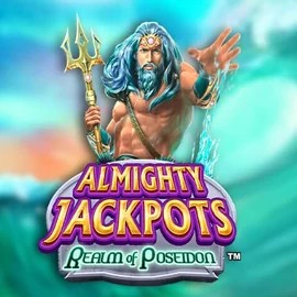 Almighty Jackpots – Realm of Poseidon casino game by Novomatic – featured logo at VooDoo Casino