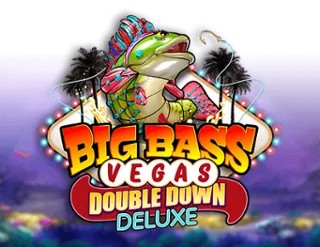 Slots logo of Big Bass Vegas Double Down Deluxe Slot from Pragmatic Play at VooDoo Casino
