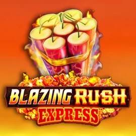 Blazing Rush Express logo by AreaVegas at VooDoo Casino