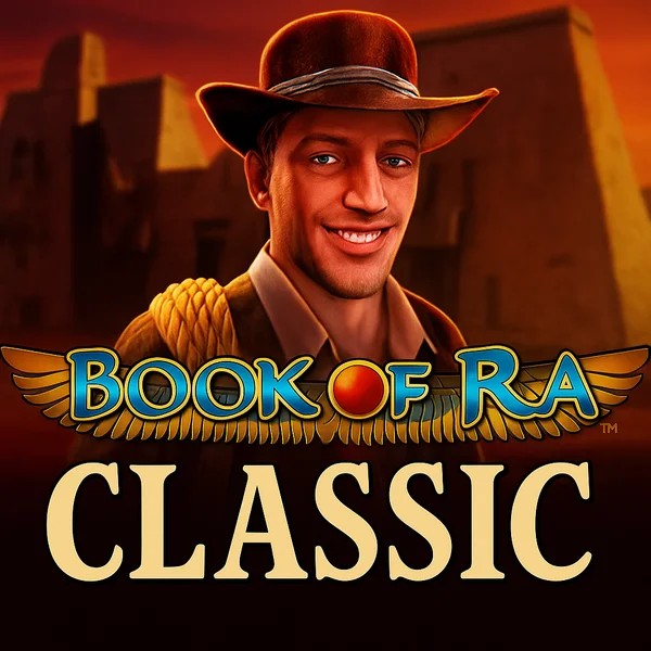 Book of Ra Classic logo – Slots by Novomatic at VooDoo Casino