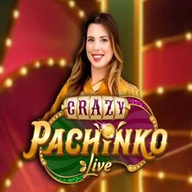Official Live Casino logo: Crazy Pachinko by Evolution at VooDoo Casino