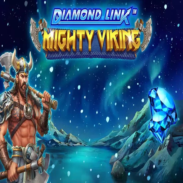 Slots logo of Diamond Link Mighty Viking from Greentube at VooDoo Casino