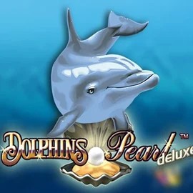 Official Slots logo: Dolphins Pearl Deluxe by Novomatic at VooDoo Casino