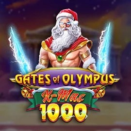 Official Slots logo: Gates of Olympus Xmas 1000 by Pragmatic Play at VooDoo Casino