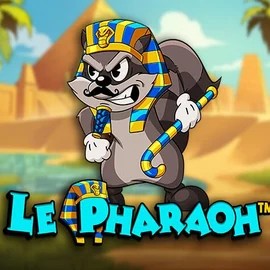 Le Pharaoh logo by Hacksaw Gaming VooDoo Casino