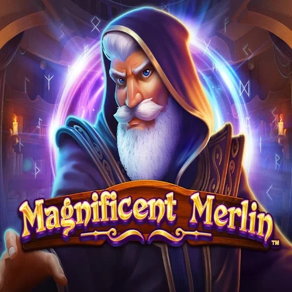 Magnificent Merlin slot icon by Greentube, available at VooDoo Casino