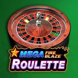 Mega Fire Blaze Roulette game by Playtech – logo hosted on VooDoo Casino