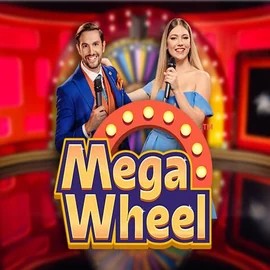 Mega Wheel online game logo by Pragmatic Play on voodoocasino.eu