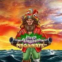 Pirate Kingdom Megaways by Iron Dog Studio, showcased at voodoocasino.eu – game logo