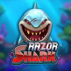 Razor Shark slot logo by Push Gaming at VooDoo Casino
