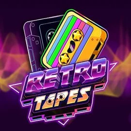 Retro Tapes by Push Gaming, showcased at voodoocasino.eu – game logo