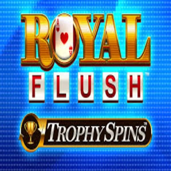 Royal Flush Trophy Spins logo by Greentube VooDoo Casino