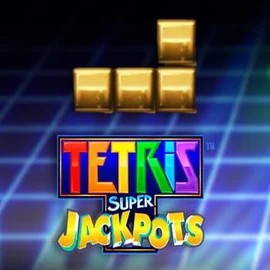 Tetris Super Jackpots slot logo by WMS at VooDoo Casino
