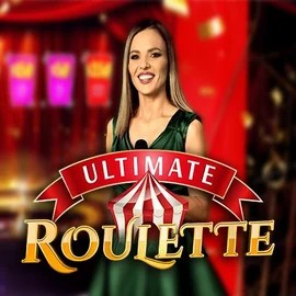Ultimate Roulette slot logo by Ezugi at VooDoo Casino